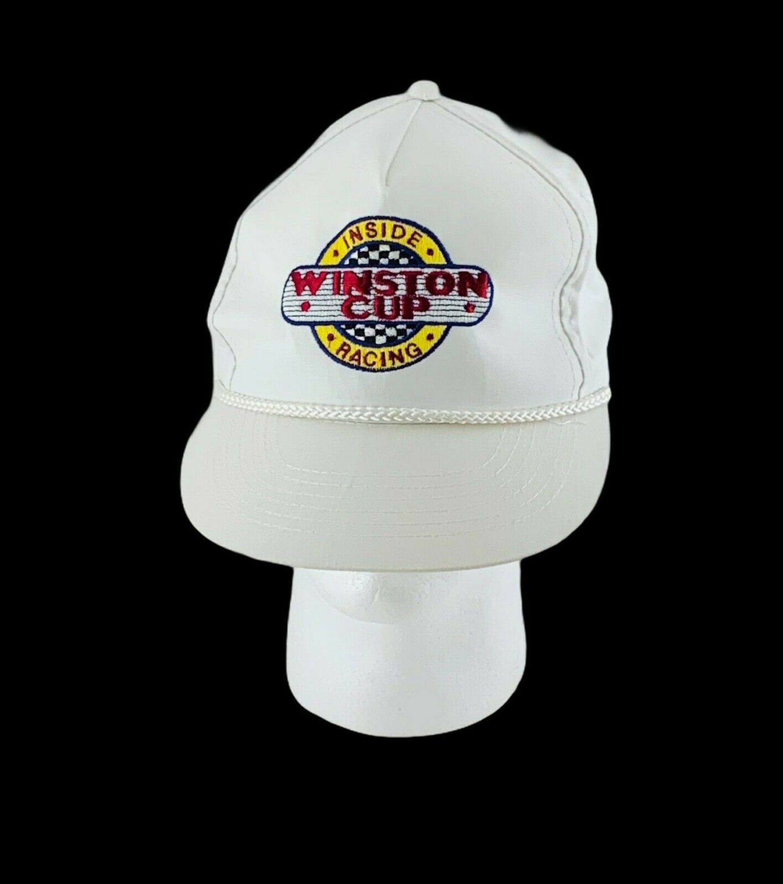 Dentro de Winston Cup Racing NASCAR Ball Cap Hat Man Cave Etsy España
