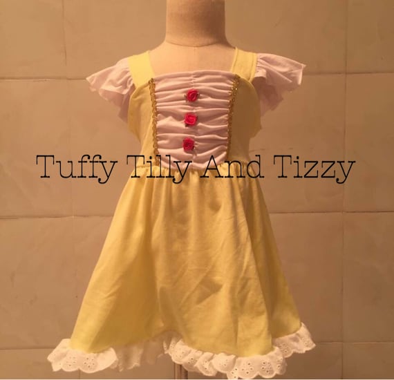 belle inspired dress