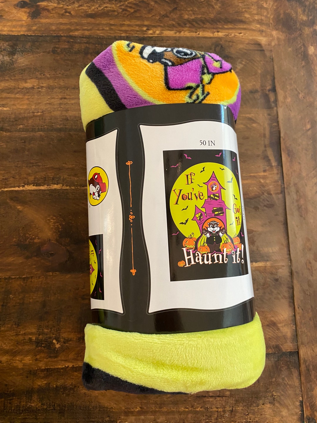 2023 Bucees Halloween Blanket Etsy