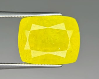 5.36 CaratStunning and Rare Faceted Brucite Untreated 13.10 x 10.40 x 6.70 mm Loose Gemstone for Jewelry Making and Gifts. Earth Mined.