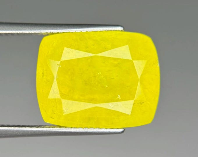 5.36 CaratStunning and Rare Faceted Brucite Untreated 13.10 x 10.40 x 6.70 mm Loose Gemstone for Jewelry Making and Gifts. Earth Mined.