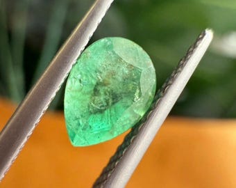 7.77 Carat Natural Deep Green Emerald Octagon Cut 12.600 X
