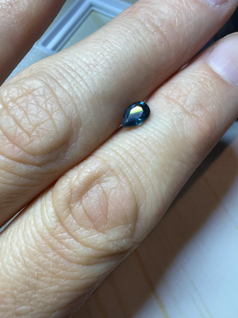 Earth Mined Blue Sapphire. 0.55 Carats. Loose Gemstones for Jewelry