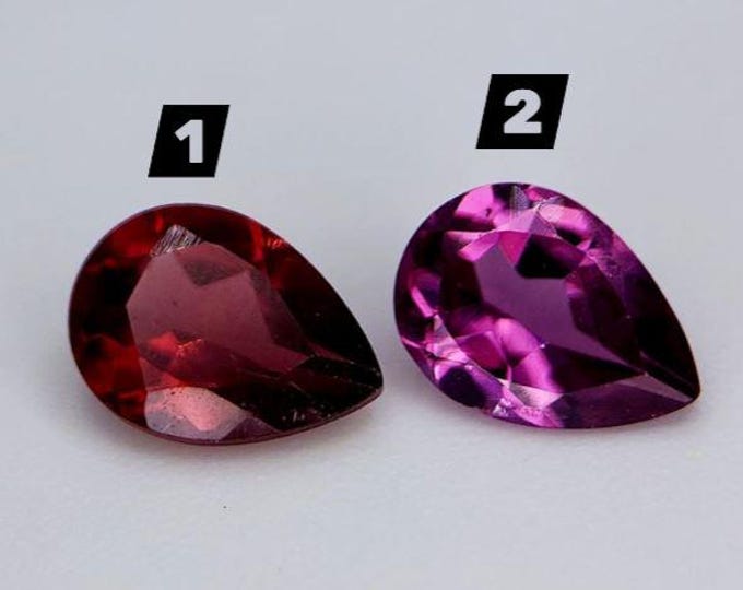 0.75 Carat Natural Grape Garnet. Oval Gemstones for Making Jewellery. SI. 7 x 5 x 3mm. Genuine Mined. Deep Purple. Sold Individually.