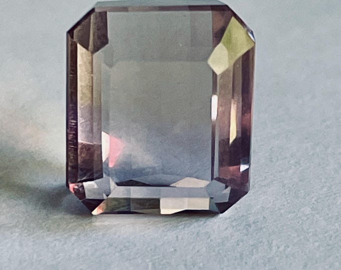 7.91 Carat Bright Bi-colour Ametrine 12.0 x 10.0 x 7.0  mm Natural and Untreated Loose Gemstone for Jewelry Making and Gifts. Earth Mined.