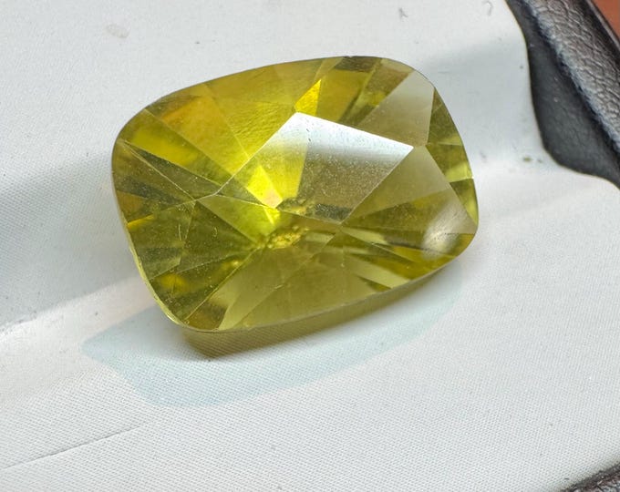 Natural Lemon Quartz. Various Cuts from Brazil. Faceted. Loose Gemstone. Natural Gemstone. Heated. Large Gemstones. Sold Seperately.