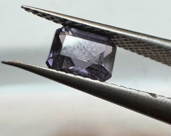 Discounted: 0.65 Carat Spinel Midnight Blue. 100% Natural. 5.5 x 4 x 2.9 mm. Loose Gemstone for Jewelry Making. Earth Mined. SI. Untreated.