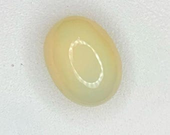 1.80 Carat "Potch" Welo Opal. 10 x 8 x 5. Untreated. Gemstone Beads. Cabochon. Birthstone Gift. Natural Gemstones. Oval Cab. No Flash.