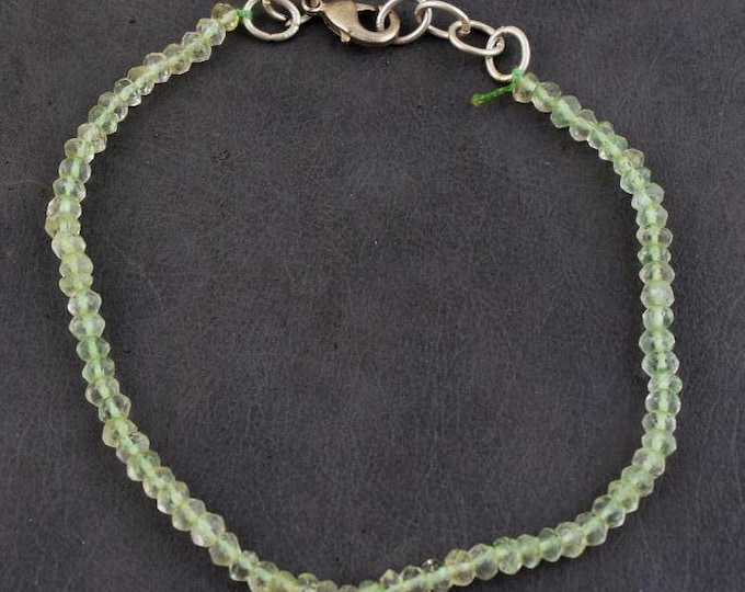 Genuine Mined 23 Carat Prasiolite Beads. Earth Mined. Gemstone Beads. Gemstone Necklace. Birthstone Necklace Gift. Earth Mined. 3 mm