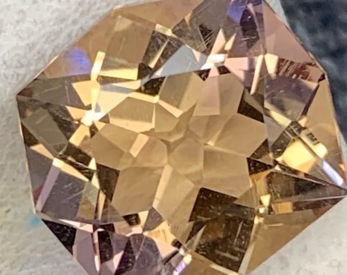 4.25 Carat Beautiful Wonder Cut Ametrine 11.280 x 10.600 x 6.500 mm Natural and Untreated Loose Gemstone for Jewelry Making and Gifts.