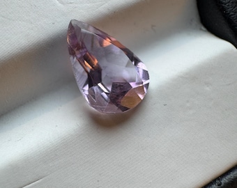 Discounted: 2.20 Ct Natural Amethyst. SI Grade. Loose Gemstones for Making Jewellery. Genuine Mined. Medium Purple. Heated.