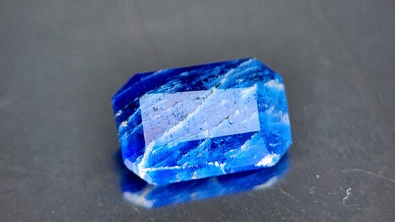 1.18 Ct Hauyne hauynite. Natural Rare Faceted Blue Gemstone. Vivid