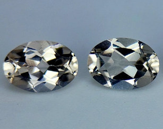 1.14 Carat Authentic Topaz Earth Mined. Loose Gemstone. Faceted Oval. VS. 7 x 5 x 4 mm. Birthstone. Jewellery Supplies. Gold/Clear Colour