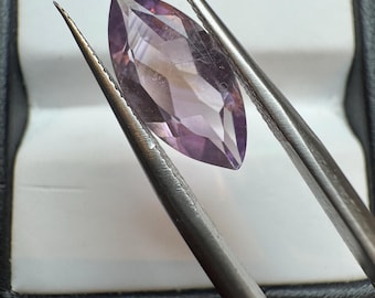 2.65 Ct Lavender Amethyst Marquise Cut.Loose Gemstones for Making Jewellery. Genuine Mined. Included Grade. Heated. 14.2 x 6.7 x 4.9mm