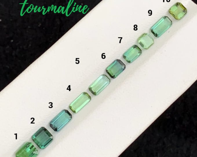 Natural Tourmaline Gemstones Mix Colours Available. Transparent Colourful Jewellery Supplies and Gifts. Watermelon (Not Lab Created)