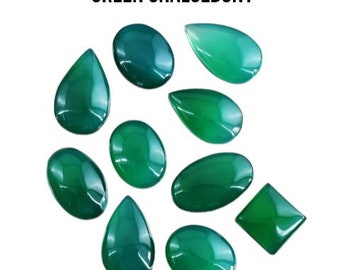 Genuine Emerald Single Loose Gemstones for Making Jewellery. Various Sizes. Treated/Coloured Enhanced. Faceted Shape. Earth Mined Gemstones