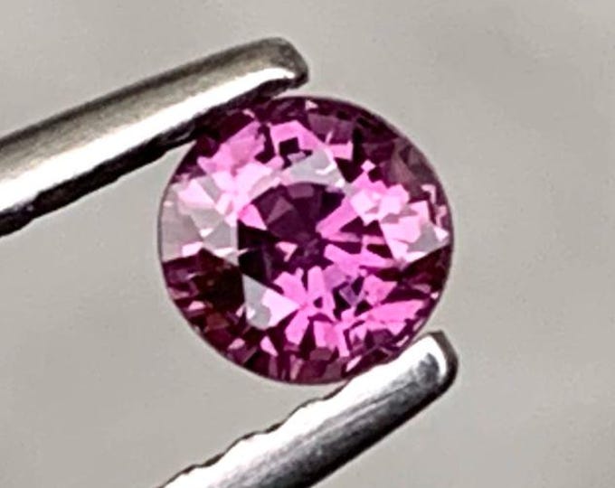 0.29 Carat Earth Mined Pink Sapphire. Loose Gemstone for Jewelery. Round Cut Genuine Real Pink Sapphire. 3.6 x 3.60 x 2.6 mm. Kashmir Origin
