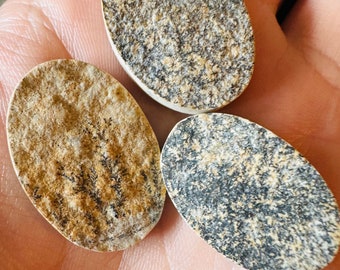 Genuine Dendrite Opal Cabochon Loose Gemstones for Jewellery Making. Various Sizes. Beautiful Individual Cabs. Earth Mined Opal.