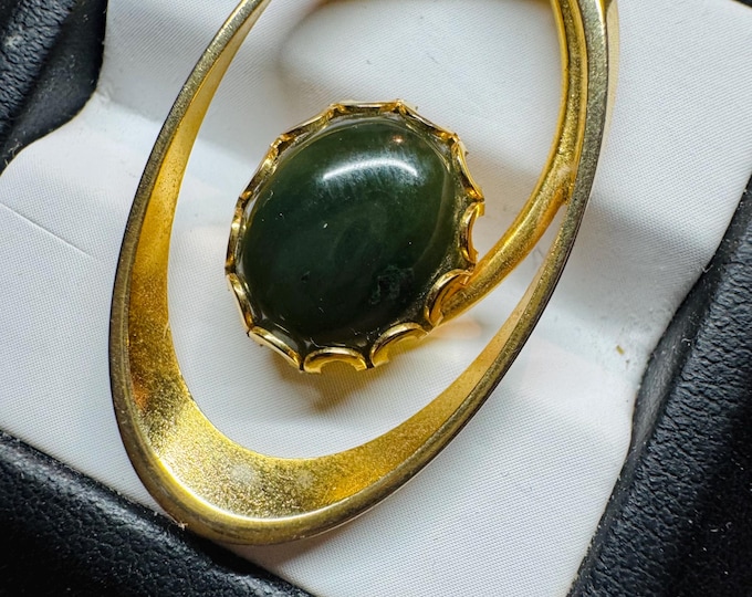 Canadian Jade Pendant. Antique Steel. Earth Mined BC Jade. Delicate Authentic Nephrite Jade Necklace. Mined & Created in Canada