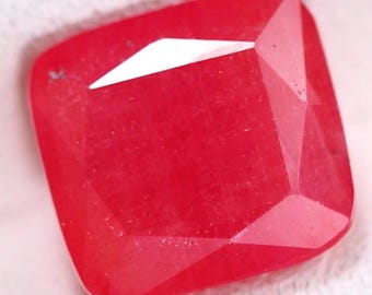 1.82 Carat Natural Coral Pink Sapphire Octagon Cut 7.10 x 6.70 x 3.10 mm Loose Gemstone for Jewelry Making and Gifts. Genuine Earth Mined.