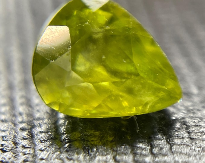 0.90 Carat Natural Titanite Sphene Diamond Fire and Lustre Pear 6.92 x 5.63 x 3.50 mm Loose Gemstone for Jewelry Making and Gifts. #2