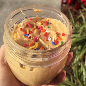Homemade Funfetti Cake Peanut Butter