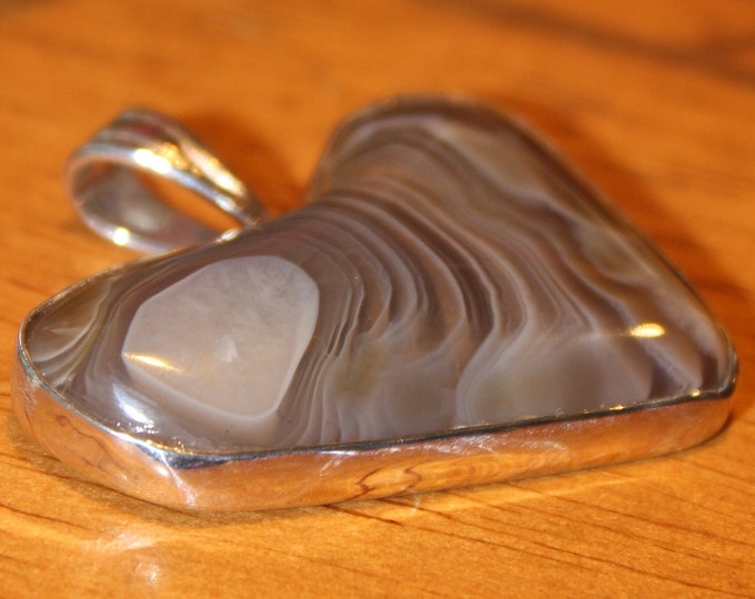 Lake Superior Agate Pendant LSAN-38