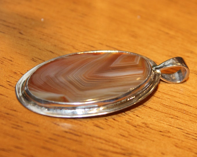 Lake Superior Agate Pendant LSAN-39