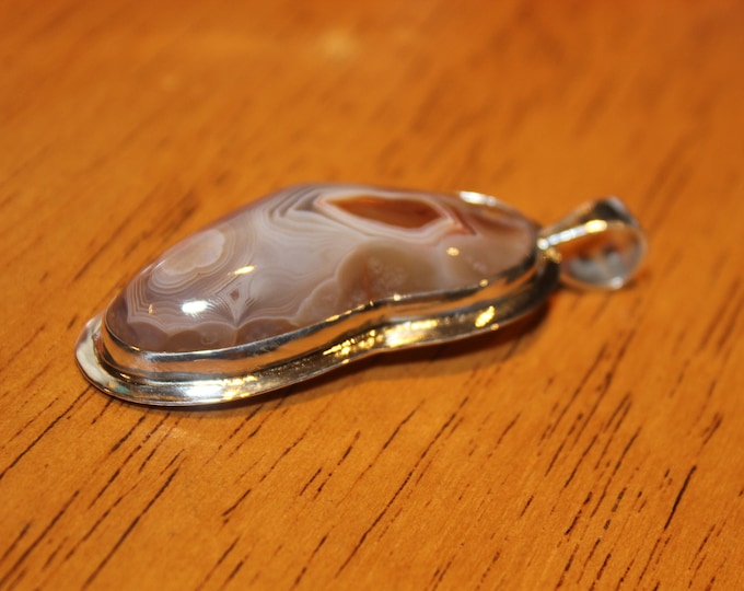 Lake Superior Agate Pendant LSAN-44