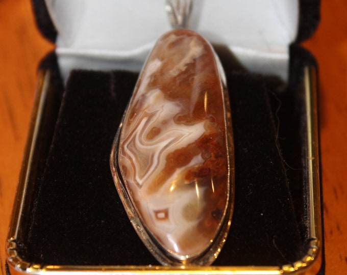 Lake Superior Agate Pendant LSAN-42