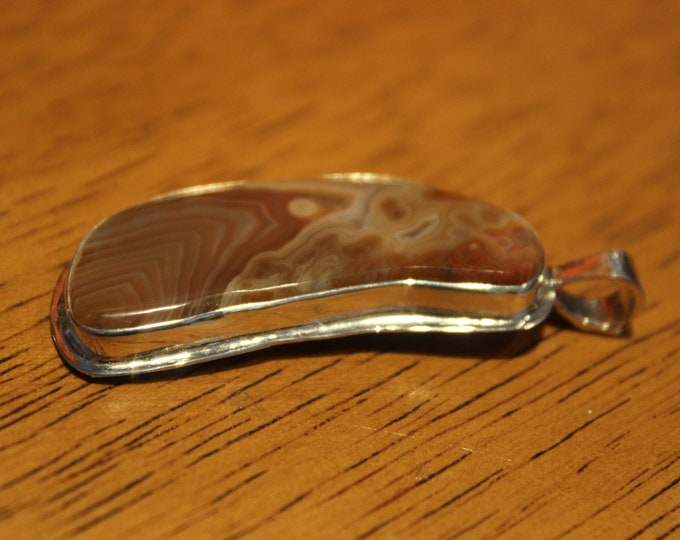 Lake Superior Agate Pendant LSAN-36