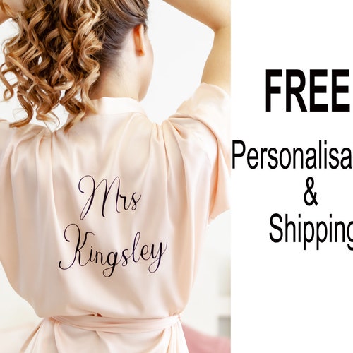 Lace Bridesmaid Robes Australia / Wedding Robes / Bridal Party Etsy