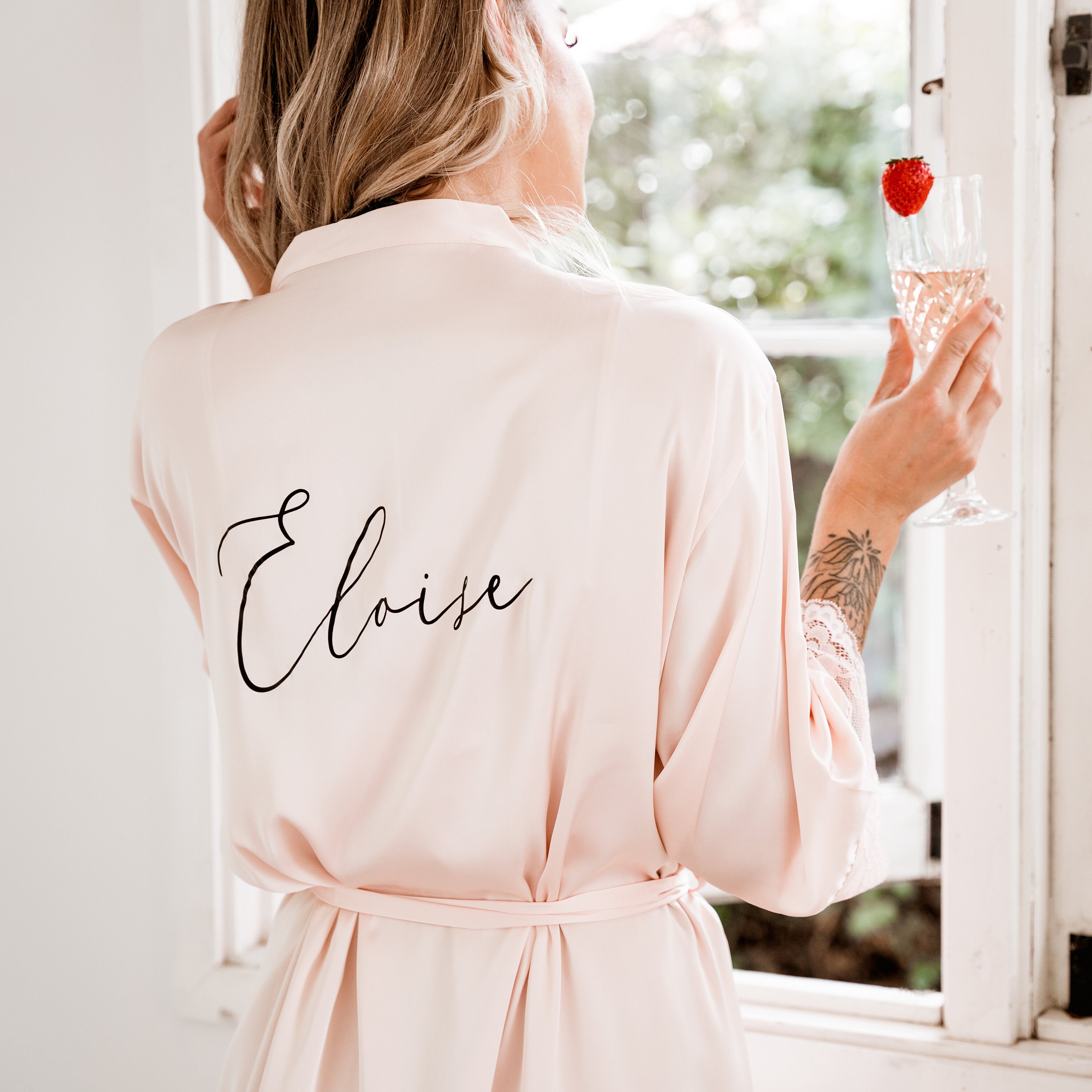 Lace Bridesmaid Robes Australia / Wedding Robes / Bridal Party Etsy