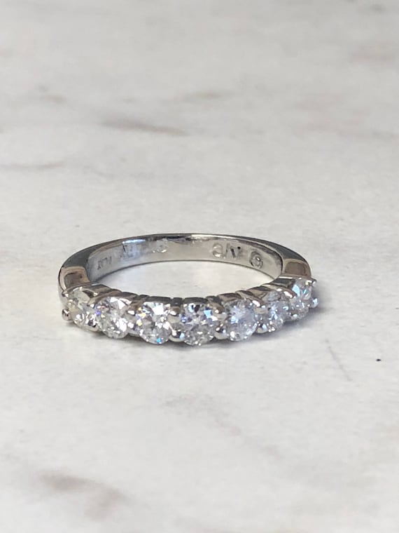 Platinum Lady's Diamond Wedding/Anniversary Band 1.25ct Total Weight at an Incredible Price.