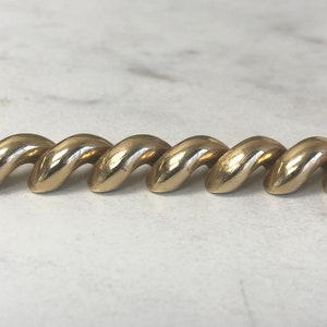 7 1/2&quot;....14kt Yellow Gold Lady&#39;s Large San Marco Italian Inspired Bracelet 7 1/2&quot; in Length at a Very Affordable Price.