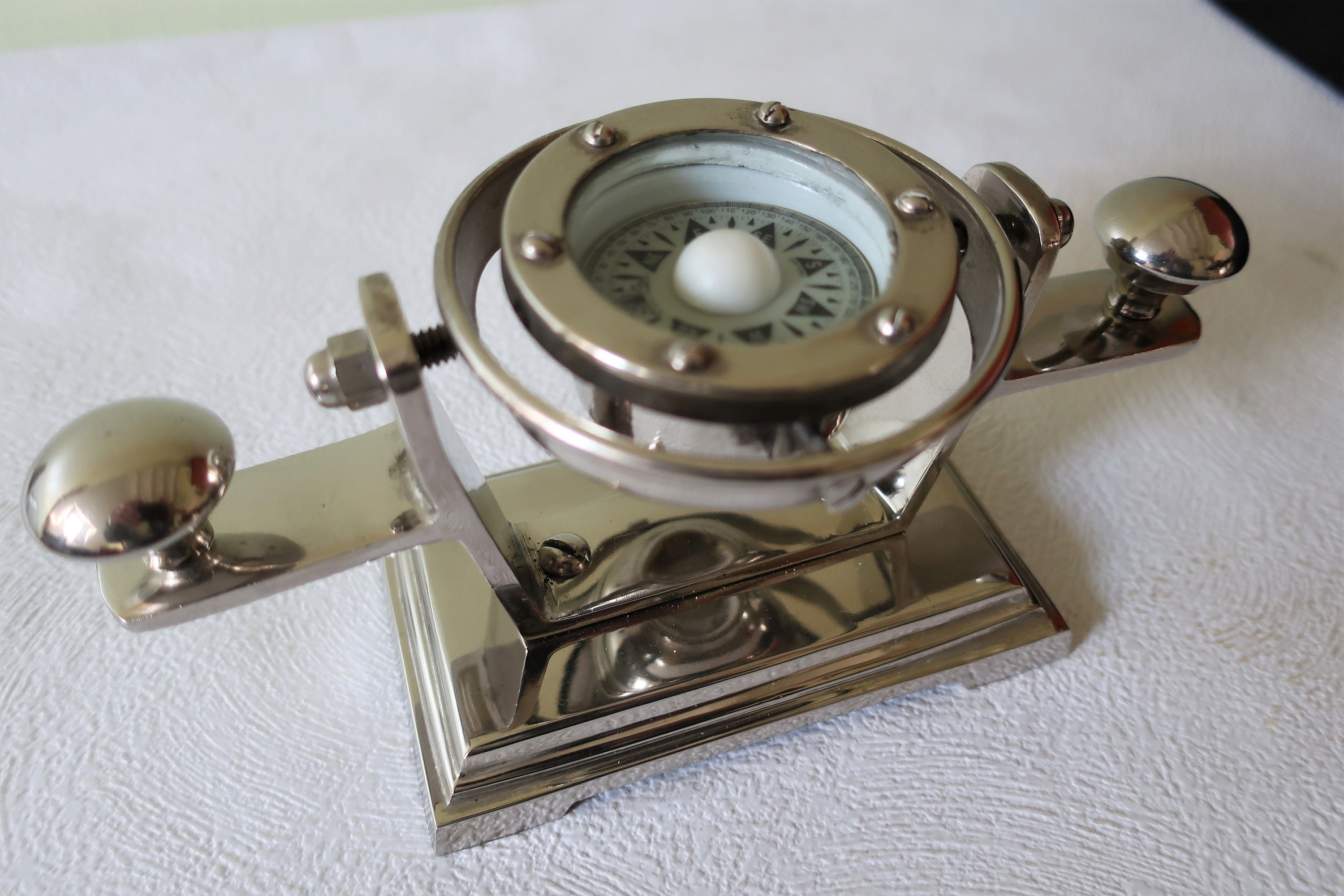 C Plath Hamburg Compass Vintage Chrome