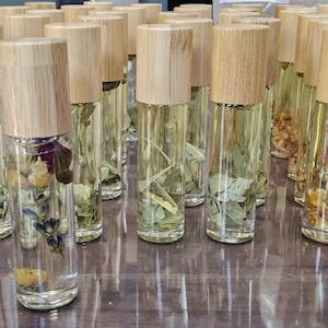 Essential Oil Roller Collection | 10 Rollers | Spa Gift | Organic | Natural | Essential Oil | Handmade | Aromatherapy | Gift for her