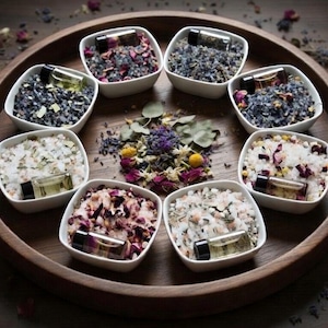 1 lb | Bath Salt with Bath Oils | Handmade | Essential Oils | Lava Salt | Gift for Women |  | Epsom Salt | Spa Gift | Natural | Organic