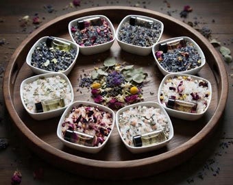 1 lb | Bath Salt with Bath Oils | Handmade | Essential Oils | Lava Salt | Gift for Women |  | Epsom Salt | Spa Gift | Natural | Organic