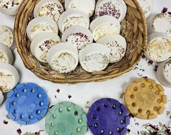 Pick 4 Aromatherapy Shower Steamers & Handmade Steamer Tray | Essential Oils