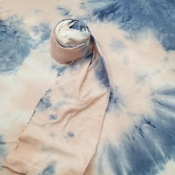 2-Yards of Tie Dye Pattern Printed Backdrops Soft and Stretch Rayon Spandex Jersey Stretch Knit Newborn Photography on Beanbag Fabric  !!!!