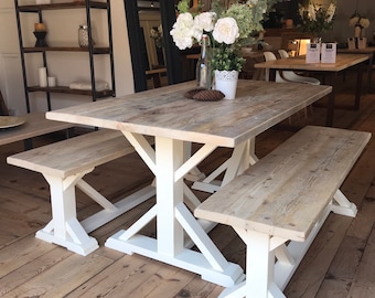 Reclaimed Pine Dining Table