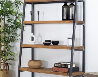Shelving unit, Bookcase, shelf unit, Ladder Style Shelves