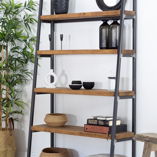 Shelving unit, Bookcase, shelf unit, Ladder Style Shelves