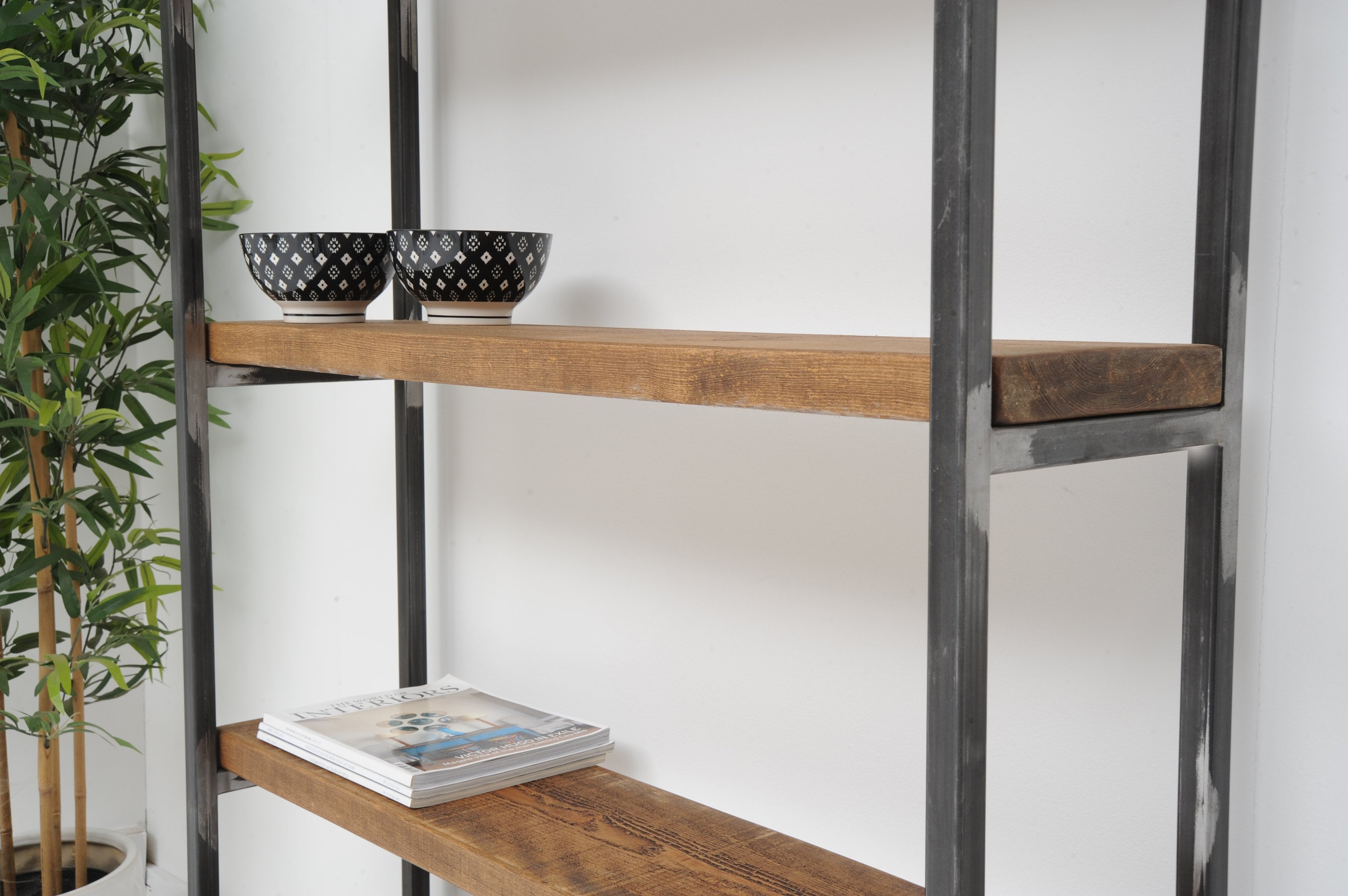 Industrial Style Shelving Unit Rustic Shelves Etsy UK