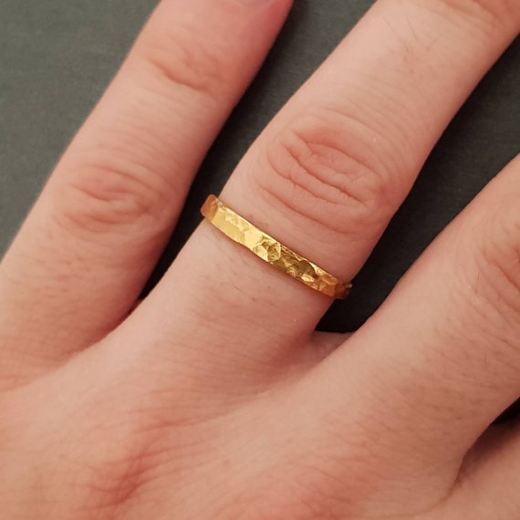 999 pure Gold Ring 足金 - size 14, Women's Fashion, Jewelry & Organisers,  Rings on Carousell