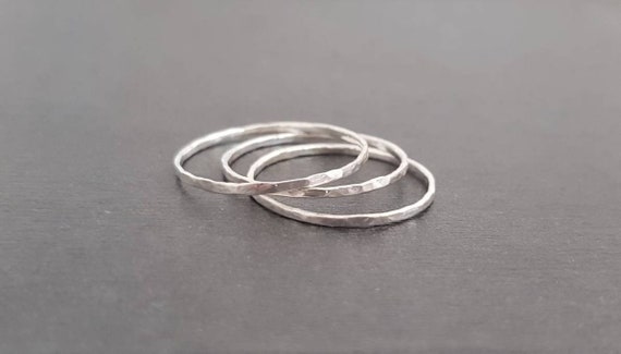 999 Silver Braided/Pressed Ring - Size 13 - ShopperBoard