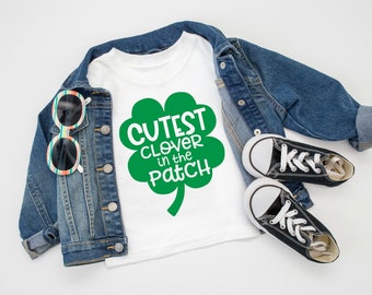 Unique Baby Boys Clover Patch Wagon St Patricks Day Outfit Shirt