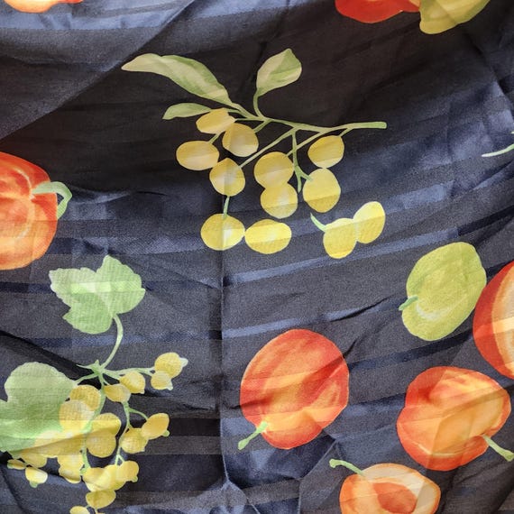 Made in Italy 100% Polyester Rectangular Scarf Na… - image 2