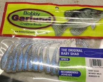 Bobby Garland Baby Shad 18 ct. 2 pks monkey milk